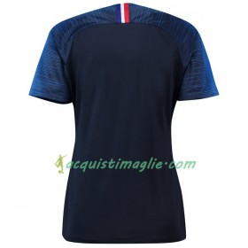 Divisa di Calcio Francia Donna Prima Mondiali 2018